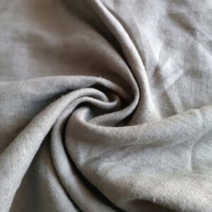 len 100 % tkanina len naturalny polski grey szary 400 gram/m2 c. za 0,5m