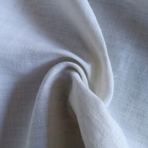 len 100% polski biały 430gr/m2 cena za 0,5m ubrania dekoracje zasłony