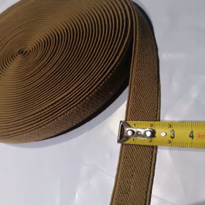 Guma obuwnicza 20mm cieńka kolor coyote -odcień brązu stosowany w kamuflażu