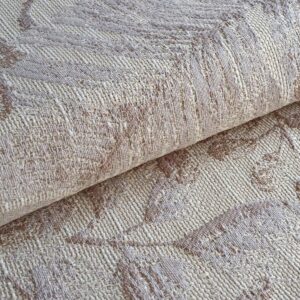 Tkanina obiciowa Flora 1 cena za 0,5mb imitacja lnu