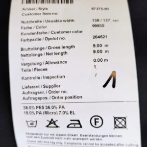 tkanina sportowa schoeller cena za 1mb czarny US1