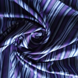 Koszulowy koszula paski fiolet granat biały KO21