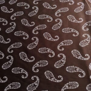 Tkanina bawełna brązowy Koszulowy koszula ubrania dekoracje c/0,5m KO17