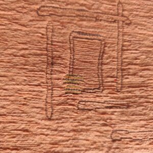 tkanina obiciowa pomarańczowy dekoracje obicia cena za 0,5m OB13