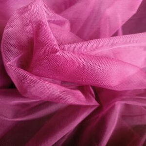 Tkanina TIUL sztywny bordowy dekoracje dodatek do odzieży c/za 0,5mb