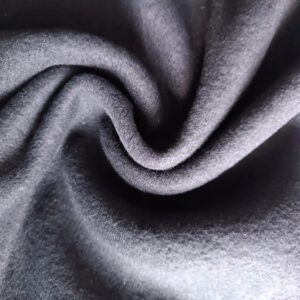 Tkanina polar odzież ubrania bluzy 360 g/m² szer. 162 cm czarny c/0,5m