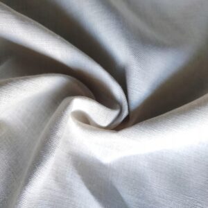 tkanina len 100 % ekru krem wanilia dekoracje odzież 260gr/m2 c/0,5m