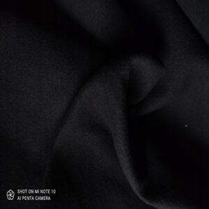 Flausz tkanina wełna czarny dwustronny ubrania dekoracje verona c. za 0,5m