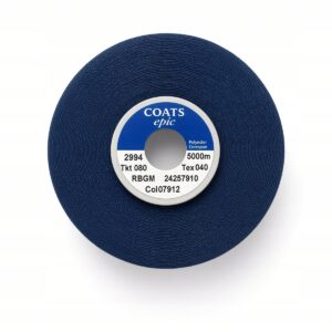 Nici Coats Epic Polyester Corespun 5000m Tex40 Tkt80 granatowe do szycia