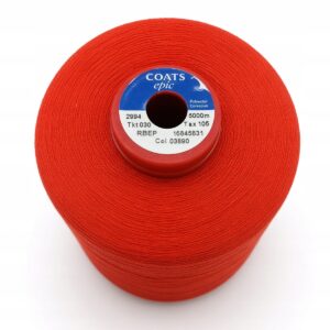 Nici Coats Epic Polyester Corespun 5000m Tex105 Tkt30 czerwone do szycia