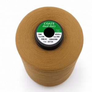 Mocne nici Coats Dual Duty Tkt 36 6000m do szycia ciężkiego i technicznego