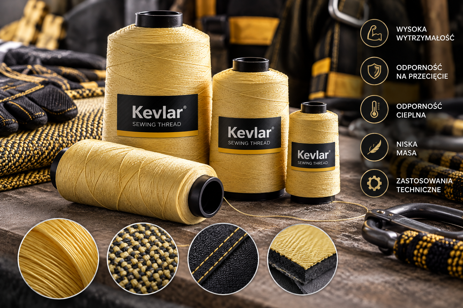 Techniczny świat nici Kevlar®
